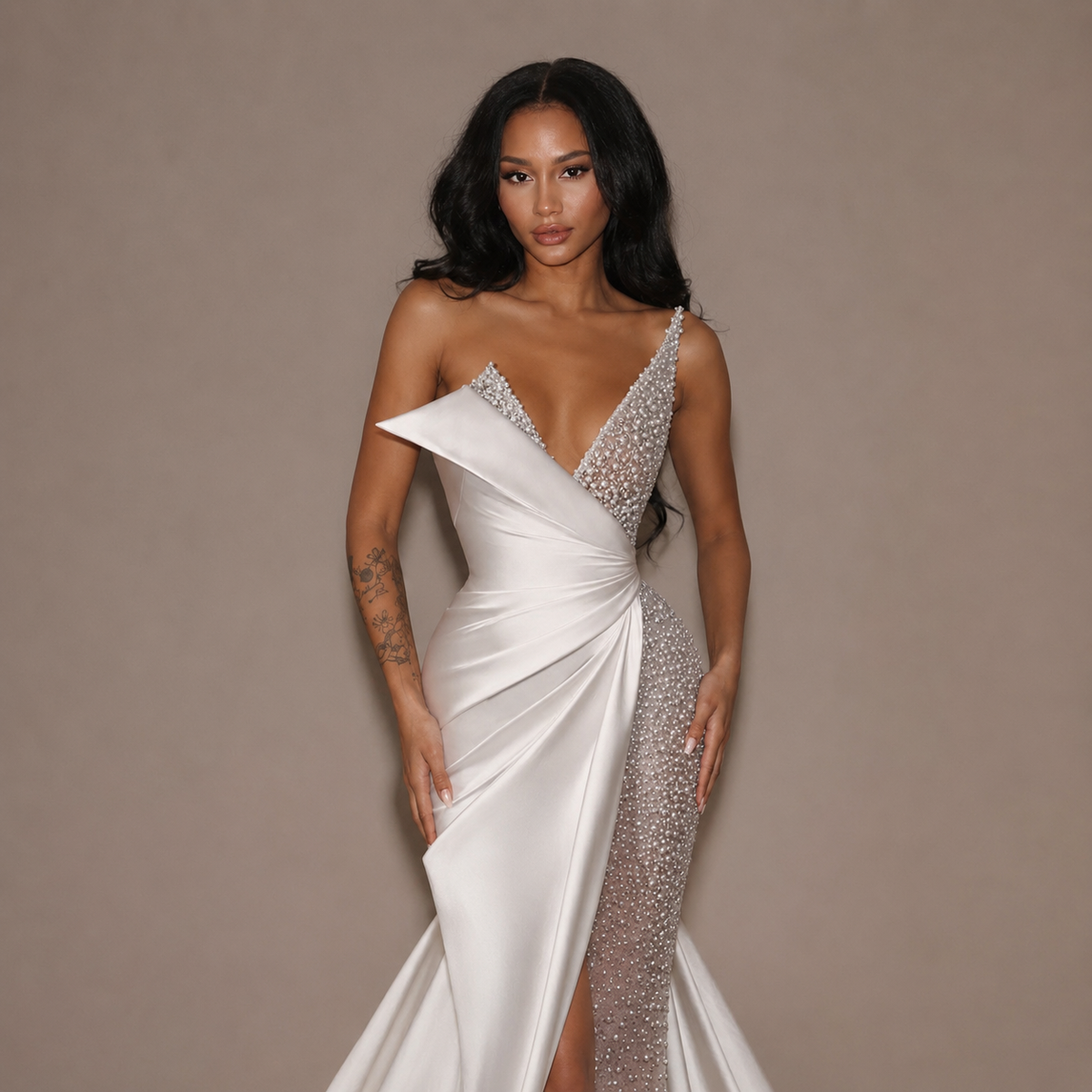 Bridal wedding dresses collection — made-to-measure gowns by NooraNoir
